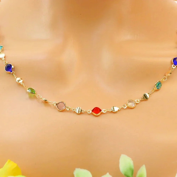 Minimalist Necklace, Sleek & Modern Design, Women’s Fashion, YC110464-N - Picture 1 of 10